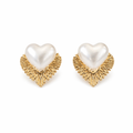 Royal Pearl Love Earrings