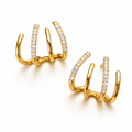 Golden Rhythm Shine Earrings