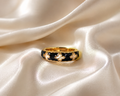 Enamel Ring for Women | Multicolor Tone Designer Ring | Stylish Fashion Finger Ring for Women & Girls | Elegant Party Wear Jewellery (Copy)