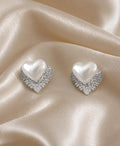 Royal Pearl Love Earrings