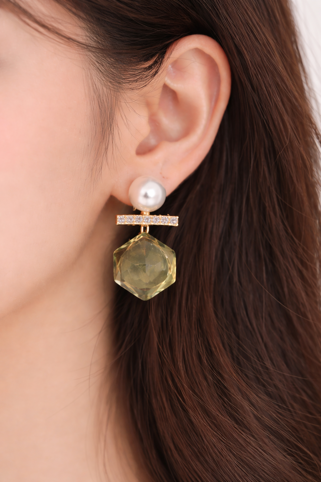 Amber Glow Elegance Earrings